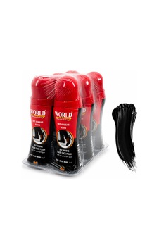 Ulupazarlama 6 Adet Siyah Likit Ayakkabı Boyası 75ml 5570