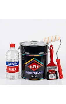 400 Gram Hbs Yağlı Sentetik Boya Parmak Rulo 250 Ml Sentetik Tiner 2 No Yağlı Boya Fırça Seti 400 Gram Hbs Yağlı Sentetik Boya Parmak Rulo 250 Ml Sentetik Tiner 2 No Yağlı Boya Fırça Seti