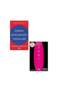 2 Kitalık Set İnsan Doğasının Yasaları Baştan Çıkarma Sanatı Robert Greene 2 Kitalık Set İnsan Doğasının Yasaları Baştan Çıkarma Sanatı Robert Greene