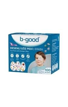 B-good Göz Pedi Desenli Erkek 5,7 X 7,2 Cm - 100'lü B-good Göz Pedi Desenli Erkek 5,7 X 7,2 Cm - 100'lü