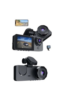 Hubrendy Tekno 3 Kameralı 2 İnç 1080p Araç İçi Kamera Sürüş Kamerası Carplay Hubrendy Tekno 3 Kameralı 2 İnç 1080p Araç İçi Kamera Sürüş Kamerası Carplay