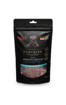 Reflex Snackies Ördek Göğüs Şeritleri Kurutulmuş Et Köpek Ödülü 90 G Reflex Snackies Ördek Göğüs Şeritleri Kurutulmuş Et Köpek Ödülü 90 G