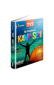 Miray Yayınları TYT Kamp Kitabı Seti 10 Fasikül Miray Yayınları TYT Kamp Kitabı Seti 10 Fasikül