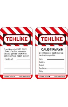 Kilitleme Etiketi