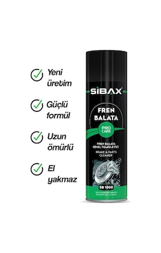 Sibax Fren Balata Temizleyici 500 Ml