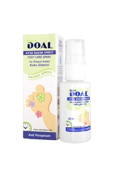Doal Ter Önleyici Katkılı Koku Giderici Ayak Bakım Spreyi 30 ML