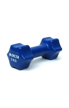 Delta 3 KG x 1 Adet Deluxe Pvc Kaplama Lacivert Demir Dambıl Delta 3 KG x 1 Adet Deluxe Pvc Kaplama Lacivert Demir Dambıl