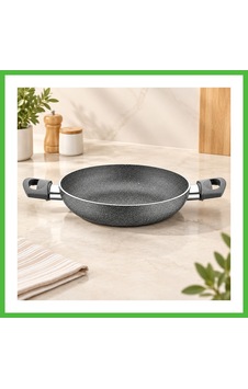 Vaveni Granit Kaplama Çift Saplı Sahan 20 Cm Arz