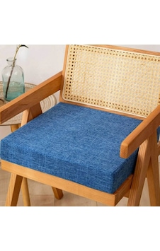 Koltuk Konfor Pedi Sandalye Minderi 45x45x8 Mavi Koltuk Konfor Pedi Sandalye Minderi 45x45x8 Mavi