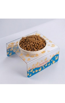 Ducks Tekli Seramik-pleksi Mama Ve Su Kabı-kedi Köpek Mama Su Kabı Ducks Tekli Seramik-pleksi Mama Ve Su Kabı-kedi Köpek Mama Su Kabı