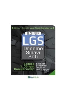 8.Sınıf 1 Dönem LGS Deneme Seti- Bilgi Küpü