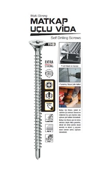 Matkap Uçlu Vida 3.9 x 13 MM ( 2000 Adet ) Matkap Uçlu Vida 3.9 x 13 MM ( 2000 Adet )