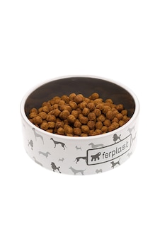 Ferplast Juno Seramik Mama ve Su Kabı 16.3 x 6.1 CM 700 ML