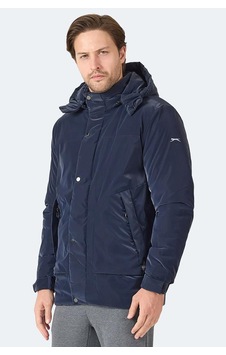 Slazenger Grım Erkek Çıkarılabilir Kapüşonlu Lacivert Mont & Kaban Slazenger Grım Erkek Çıkarılabilir Kapüşonlu Lacivert Mont & Kaban