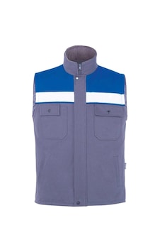 My Form Winto 7/7 Gabardin Kapitoneli Kışlık Yelek-grı Sax Gri - Mavi My Form Winto 7/7 Gabardin Kapitoneli Kışlık Yelek-grı Sax Gri - Mavi