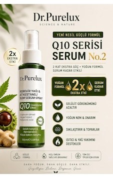Q10 Coenzyme & At Kestanesi Etkili , Sıkılaştırıcı, Toparlayıcı & Selülit Vücut Bakım Serum Sprey 10 Q10 Coenzyme & At Kestanesi Etkili , Sıkılaştırıcı, Toparlayıcı & Selülit Vücut Bakım Serum Sprey 10