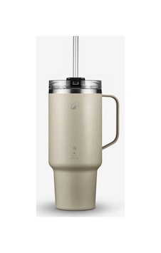 Decathlon - Çelik Termos Bardak - 1 L Bej Decathlon - Çelik Termos Bardak - 1 L Bej