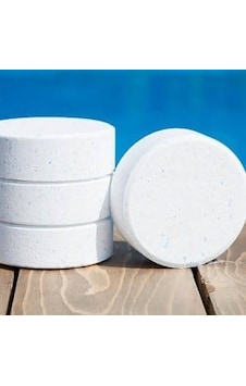 Tr Tabchlor Multi 50 Kg%90 Tablet Klor -%90 Chlorine Multifunctional Tablets - Stabilize Triklor Tableti 200 Gr-toptanc