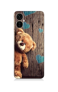 Tecno Camon 19 Neo Uyumlu Silikon Kılıf Ayıcık Aşk Ve Kalplar Tecno Camon 19 Neo Uyumlu Silikon Kılıf Ayıcık Aşk Ve Kalplar