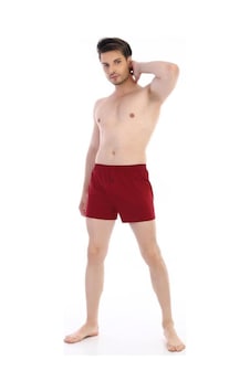 6 Adet Çift Kaplan Erkek Pamuklu Penye Boxer 805 Bordo 6 Adet Çift Kaplan Erkek Pamuklu Penye Boxer 805 Bordo