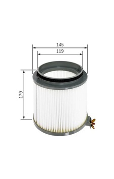 BOSCH 1987432152 STANDART POLEN FİLTRESİ