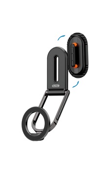 Go Des Gd-hd273 Katlanabilir Magnetik Düz Zemin Araç Telefon Tutucu Siyah