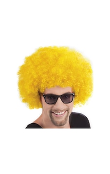 Sarı - 826 - Renk Kıvırcık Afro - Csmo-tex - Bonus Peruk Sarı - 826 - Renk Kıvırcık Afro - Csmo-tex - Bonus Peruk