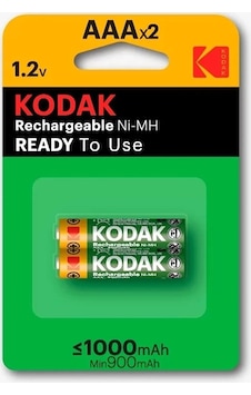 Kodak 1000 Mah Şarjlı 2'li Ince Pil 50065162