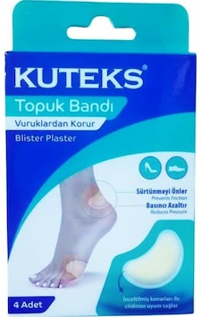 Kuteks Topuk Bandı 4lü