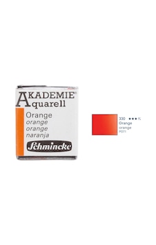 Schmincke Akademie Aquarell Suluboya 1/2 Tablet Orange Schmincke Akademie Aquarell Suluboya 1/2 Tablet Orange