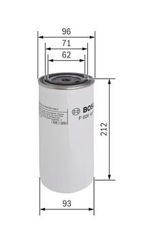 BOSCH F026400453 HAVA FİLTRESİ BOSCH F026400453 HAVA FİLTRESİ
