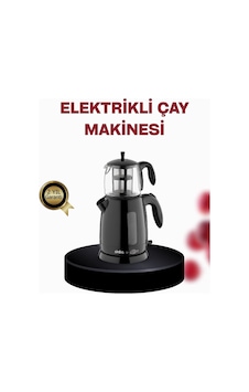 Ers Cam Demlikli 20 Bardak Kapasiteli Elektrikli Çaycı Ers Cam Demlikli 20 Bardak Kapasiteli Elektrikli Çaycı