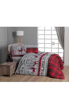 First Choice Flanel Nevresim Takımı Happiness Red Çift Kişilik Kırmızı First Choice Flanel Nevresim Takımı Happiness Red Çift Kişilik Kırmızı