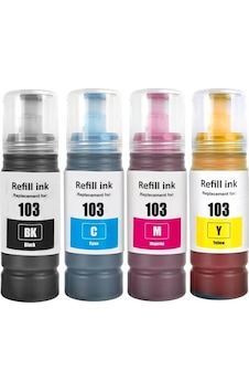 Görkembüro Epson L3252 Mürekkep Seti 103 4 Renk
