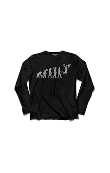 Evolution Human Evrim İnsan Maymun Basketbol Uzun Kollu Tişört (512916202) Evolution Human Evrim İnsan Maymun Basketbol Uzun Kollu Tişört (512916202)
