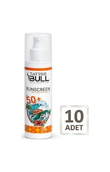 Tattoobull Güneş Kremi 100 Ml Dövme Ve Cilt Koruyucu Spf Krem 10 Adet Tattoobull Güneş Kremi 100 Ml Dövme Ve Cilt Koruyucu Spf Krem 10 Adet