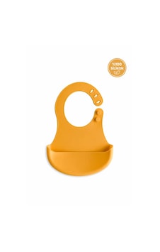 Siliconly Bpa İçermeyen Silikon Bebek Mama Önlüğü Kaydırmaz Cepli Bebek Önlüğü Sarı Siliconly Bpa İçermeyen Silikon Bebek Mama Önlüğü Kaydırmaz Cepli Bebek Önlüğü Sarı