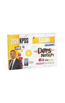 2026 Kpss Tarih Akademisi Video Ders Notları - Aydın Yüce İndeks Akademi Yayıncılık 2026 Kpss Tarih Akademisi Video Ders Notları - Aydın Yüce İndeks Akademi Yayıncılık