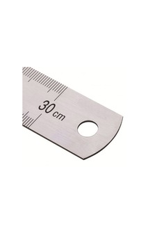 Kraf Çelik Cetvel 30 Cm İnc Ölçülü Sku: Zeus8690010334824