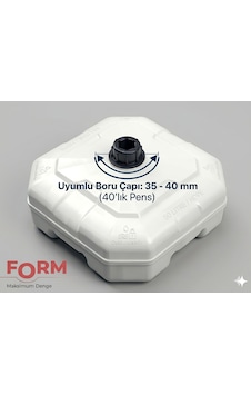 Formoutdoor Ods Mega S 50 Lt Şemsiye Altlığı Formoutdoor Ods Mega S 50 Lt Şemsiye Altlığı
