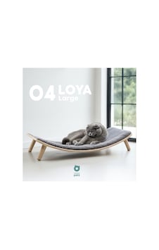 Mamapetz Loya Large Ayaklı Ahşap Kedi Yatağı Mamapetz Loya Large Ayaklı Ahşap Kedi Yatağı