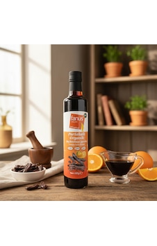 Fanus Organik Portakallı Keçiboynuzu Şurubu 680 G
