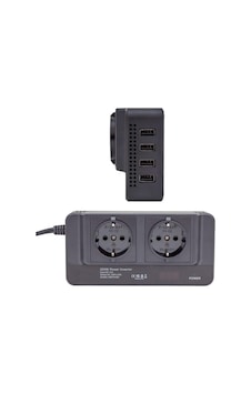 Lexroo 200 Watt 12 Volt To 220 Volt Cakmaktan Çevirici Socket Converter Modified Sinus Inverter