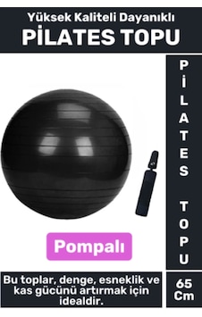 Premium Dayanıklı Fitness Egzersiz Aerobik Pilates Şişirme Pompası 65 Cm Pilates Topu Premium Dayanıklı Fitness Egzersiz Aerobik Pilates Şişirme Pompası 65 Cm Pilates Topu