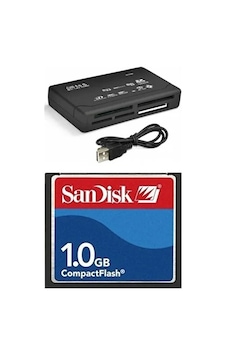 1 Gb Compact Flash Hafıza Kartı - Usb 2.0 Cf Kart Okuyucu 1 Gb Compact Flash Hafıza Kartı - Usb 2.0 Cf Kart Okuyucu