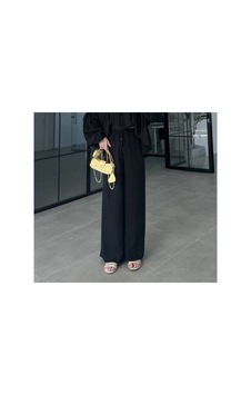 Die&more Belden Bağcıklı Pantolon Siyah Siyah Die&more Belden Bağcıklı Pantolon Siyah Siyah