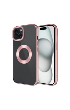 İphone 15 Kılıf Tek Kamera Çerçeveli Logo Gösteren Kapak İphone 15 Kılıf Tek Kamera Çerçeveli Logo Gösteren Kapak