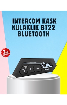 Buğz Bt22 Motosiklet Kask İçi Bluetooth Kulaklık İnterkom Destekli Buğz Bt22 Motosiklet Kask İçi Bluetooth Kulaklık İnterkom Destekli