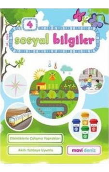 4 Sınıf Sosyal Bilgiler Etkinlik Kitabım Mavi Deniz Yayınları 4 Sınıf Sosyal Bilgiler Etkinlik Kitabım Mavi Deniz Yayınları