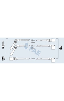 Fae 85087 Buji Kablosu Takımı Astra F 91 98 Vectra A 88 95 1.8-2.0i 18sv-c18nz-20ne-c20ne Vectra B 1.6 16lz2 90510854-1612611-90449884-90510855 - Fae 85087 Buji Kablosu Takımı Astra F 91 98 Vectra A 88 95 1.8-2.0i 18sv-c18nz-20ne-c20ne Vectra B 1.6 16lz2 90510854-1612611-90449884-90510855 -